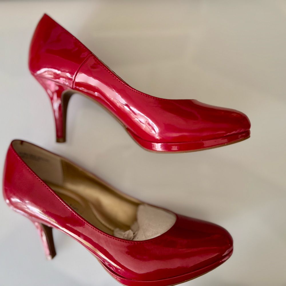 Elegant Red Pumps